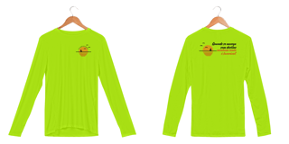 Nome do produto Camiseta Manga Longa Sport Proteção UV Dry Quando Se Navega Sem Destino