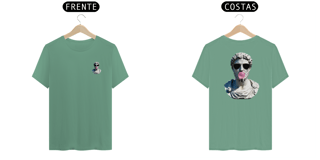 Nome do produto Camiseta T-Shirt Estonada Estátua Pixelizada