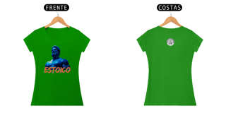 Nome do produto Camiseta Feminina Baby Long Quality Estoico