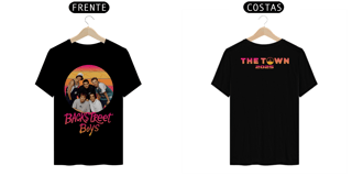 Nome do produto Camiseta Backstreet Boys Sunset The Town Frente e Costas