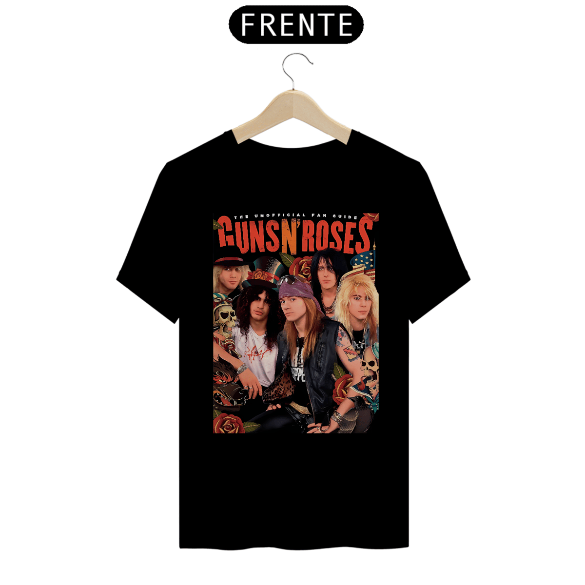 Nome do produto: Camiseta GunsNRoses Unofficial