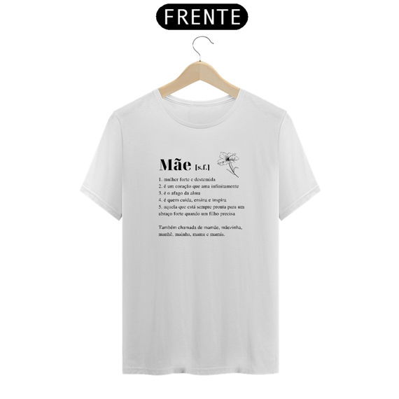 Camiseta significado de mãe