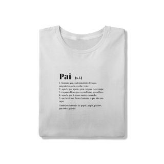 Nome do produto Camiseta significado pai branca