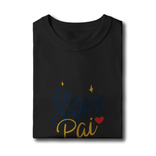 Nome do produto Camiseta infantil super pai