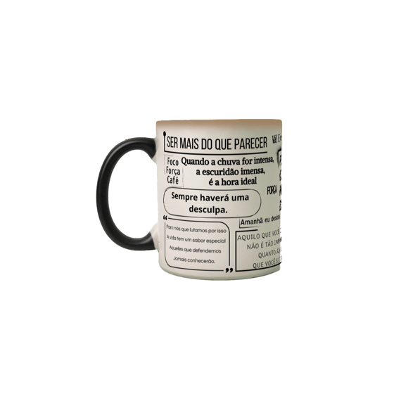 Caneca mágica PCFE frases