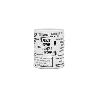 Nome do produto Caneca PCFE frases
