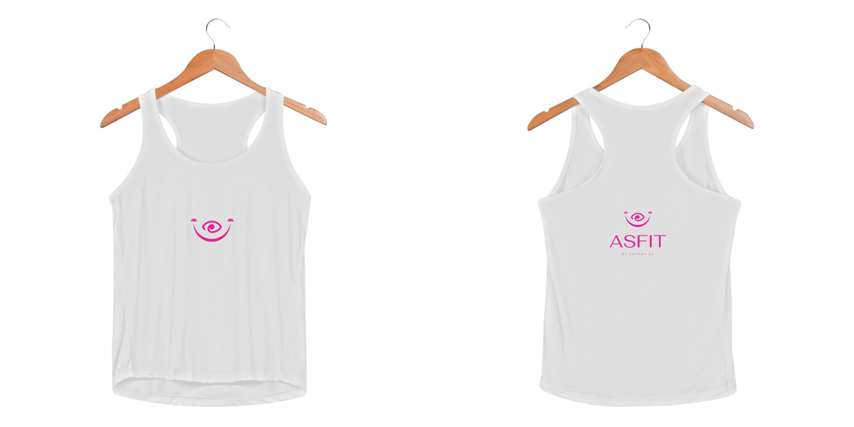 Nome do produto: Regata Dry UV ASFIT - Branca