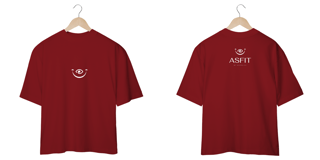 Nome do produto Oversized ASFIT - Cores variadas