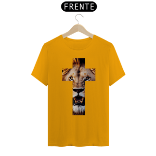 Nome do produto CAMISA CRUZ EM FORMA DE LEÃO ( varias cores )