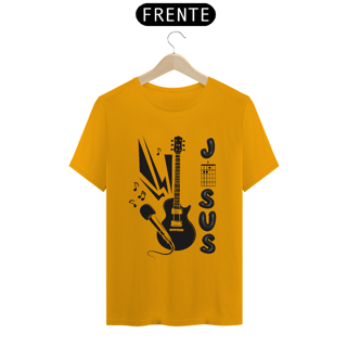 Nome do produto CAMISA QUALITY GUITAR BLACK 03 ( varias cores )
