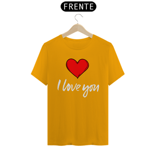 Nome do produto CAMISA QUALITY I LOVE YOU 02 ( varias cores )