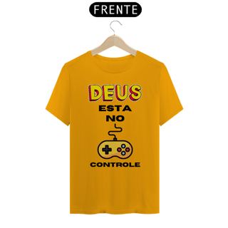 Nome do produto CAMISA QUALITY DEUS ESTA NO CONTROLE 01 ( varias cores )