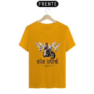 Nome do produto CAMISA QUALITY JESUS NA MOTO ELE VIRÁ 01 ( varias cores )