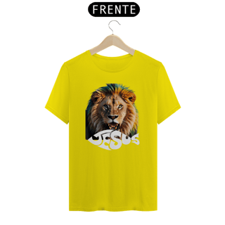 Nome do produto CAMISA COM LEÃO ESCRITA JESUS ( varias cores )