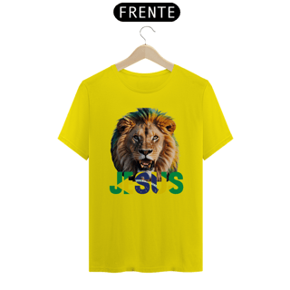Nome do produto CAMISA QUALITY LEÃO COM BRASIL ( varias cores )