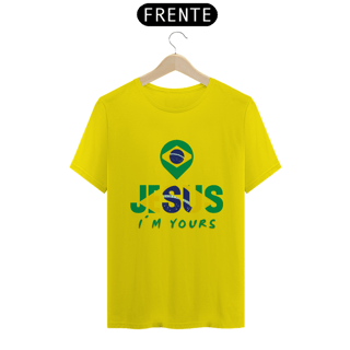 Nome do produto CAMISA QUALITY JESUS I´M YOURS BRASIL ( varias cores )