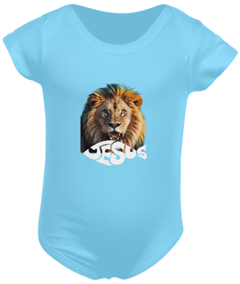 Nome do produto BODY INFANTIL DE LEÃO ( UNISEX - varias cores )