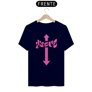 Nome do produto Camisa Quality My Gospel Store estampa rosa
