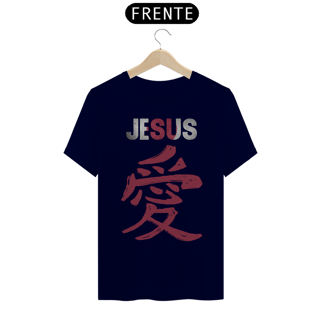 Nome do produto CAMISA JESUS AMOR EM JAPONES ( varias cores )