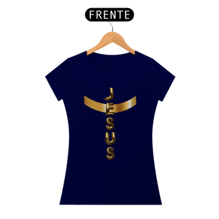 Nome do produto BABY LONG QUALITY DOURADA JESUS EM CRUZ ( varias cores )