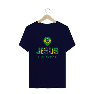 Nome do produto CAMISA PLUS SIZE JESUS I`M YOURS BRASIL ( varias cores )