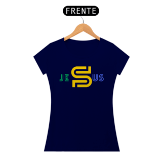 Nome do produto BABY LONG QUALITY JESUS ESTAMPA BRASIL ( varias cores )