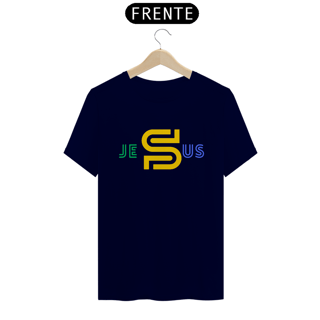 Nome do produto CAMISA QUALITY JESUS ESTAMPA BRASIL ( varias cores )