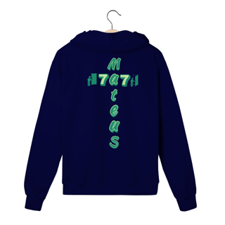 Nome do produto MOLETOM PRIME COM ZIPPER MATEUS 7.7 ESTAMPA VERDE ( varias cores )