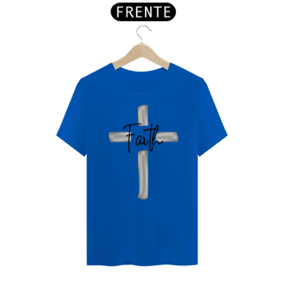 Nome do produto Camisa Quality Faith em cruz prata ( varias cores )