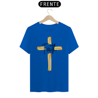 Nome do produto Camisa Quality Faith Cruz Dourada ( varias cores )