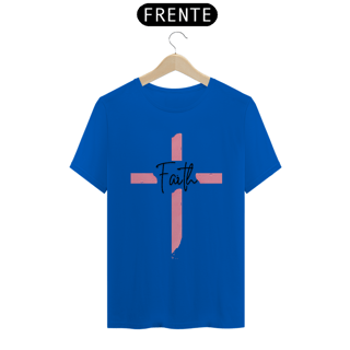 Nome do produto Camisa Quality Faith cruz rosa ( varias cores )