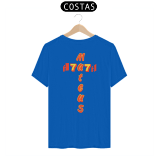 Nome do produto CAMISA QUALITY MATEUS 7.7 CRUZ LARANJA ( COSTAS - varias cores )