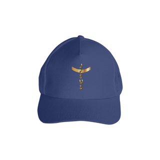 Nome do produto BONE PRIME COM TELA DOURADO JESUS EM CRUZ ( varias cores )