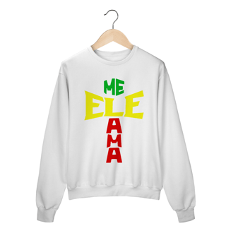 Nome do produto MOLETOM FECHADO ELE ME AMA REGGAE ( varias cores )