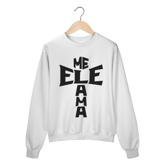 Nome do produto MOLETOM FECHADO ELE ME AMA PRETO ( varias cores )