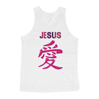 Nome do produto REGATA JESUS EM JAPONES ROSA ( varias cores )