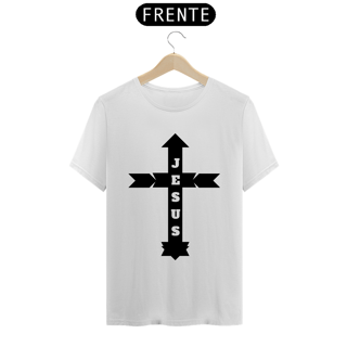 Nome do produto CAMISA QUALITY JESUS COM SETAS ( varias cores )