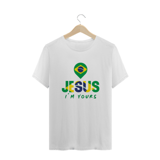 Nome do produto CAMISA PLUS SIZE JESUS I`M YOURS BRASIL ( varias cores )