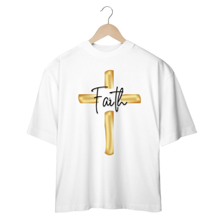 Nome do produto OVER SIZE FAITH GOLDEN ( varias cores )
