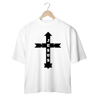 Nome do produto OVER SIZE JESUS COM SETAS ( varias cores )