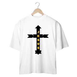Nome do produto OVER SIZE JESUS COM SETAS ( varias cores )