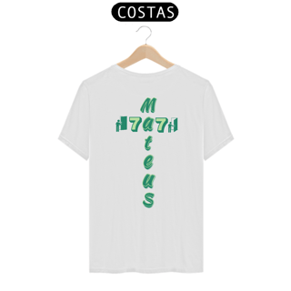 Nome do produto CAMISA QUALITY MATEUS 7.7 CRUZ VERDE ( COSTAS - varias cores )