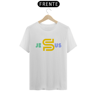 Nome do produto CAMISA QUALITY JESUS ESTAMPA BRASIL ( varias cores )