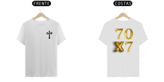 Nome do produto CAMISA QUALITY DOURADA 70X7 ( FRENTE e COSTAS - varias cores )