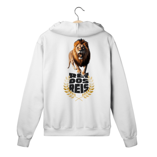 Nome do produto MOLETOM PRIME COM ZIPPER LEÃO REI DOS REIS 02 ( varias cores )