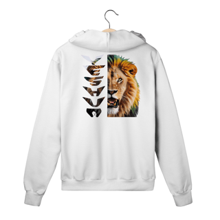 Nome do produto MOLETOM PRIME COM ZIPPER LEÃO YESHUA ( varias cores )