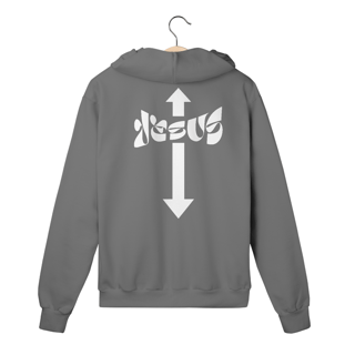 Nome do produto Moletom Com Zipper My Gospel Store ( Costas )