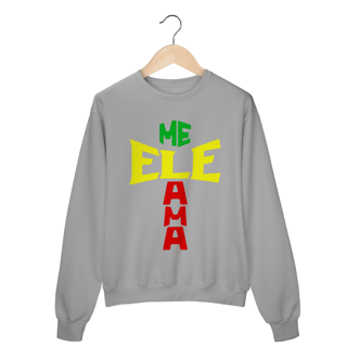 Nome do produto MOLETOM FECHADO ELE ME AMA REGGAE ( varias cores )