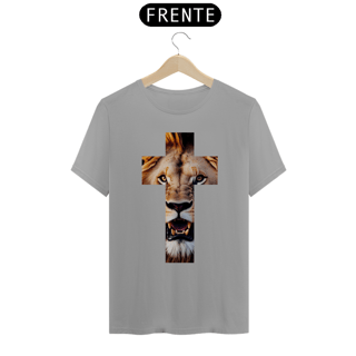 Nome do produto CAMISA CRUZ EM FORMA DE LEÃO ( varias cores )