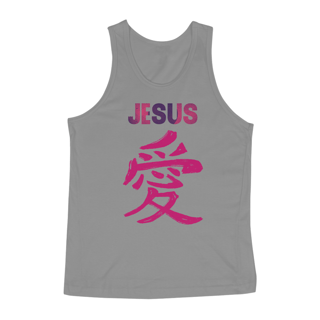 Nome do produto REGATA JESUS EM JAPONES ROSA ( varias cores )